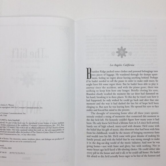 The Gift Anita Stansfield LDS Novella Christmas Jesus Drug Addiction Recovery - Picture 2 of 7